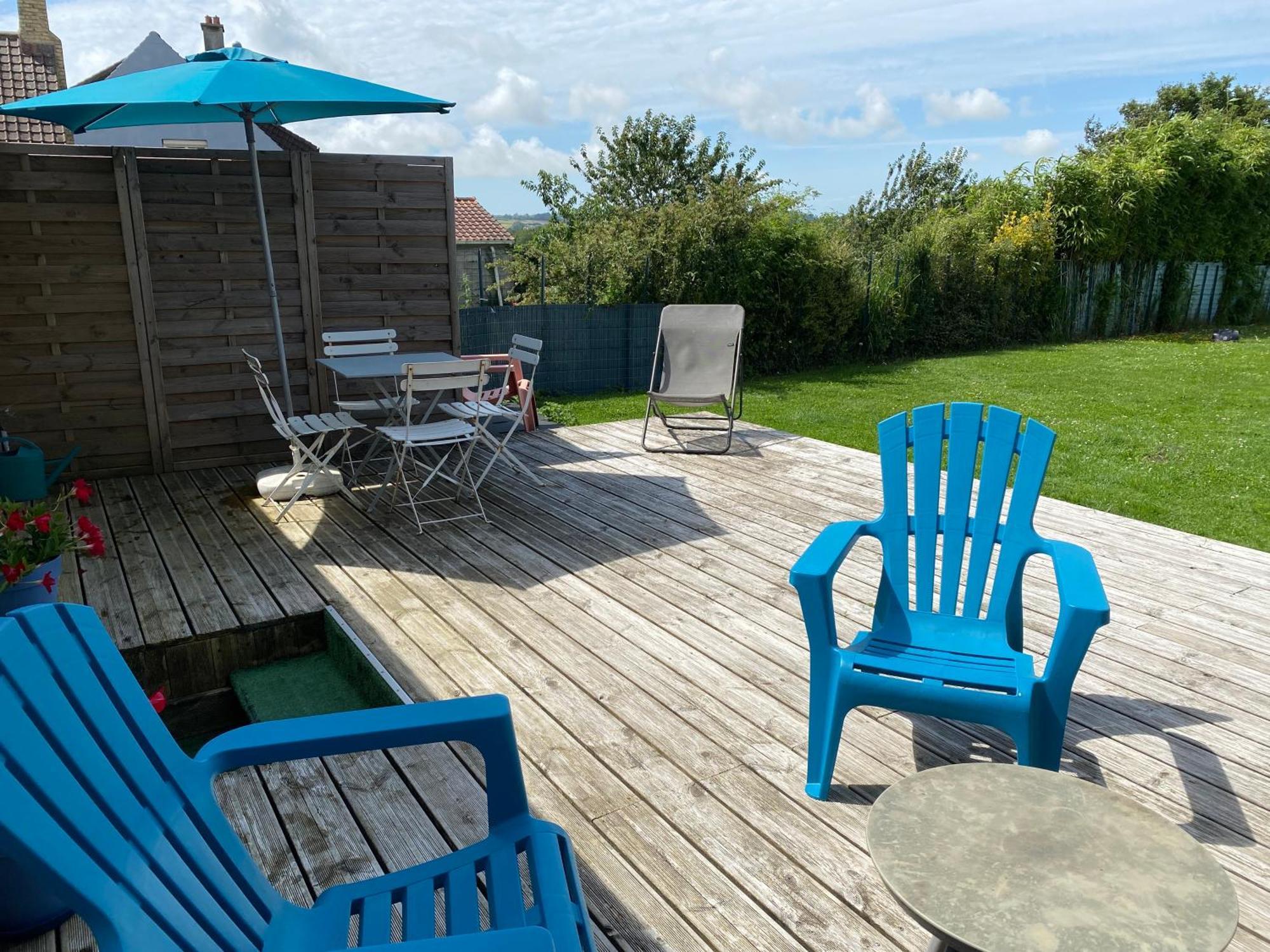 Maison De Village Avec Jardin 15Mn Des Plages, Wifi, 2 Chambres, Jardin Hesdin-lʼAbbé Zewnętrze zdjęcie