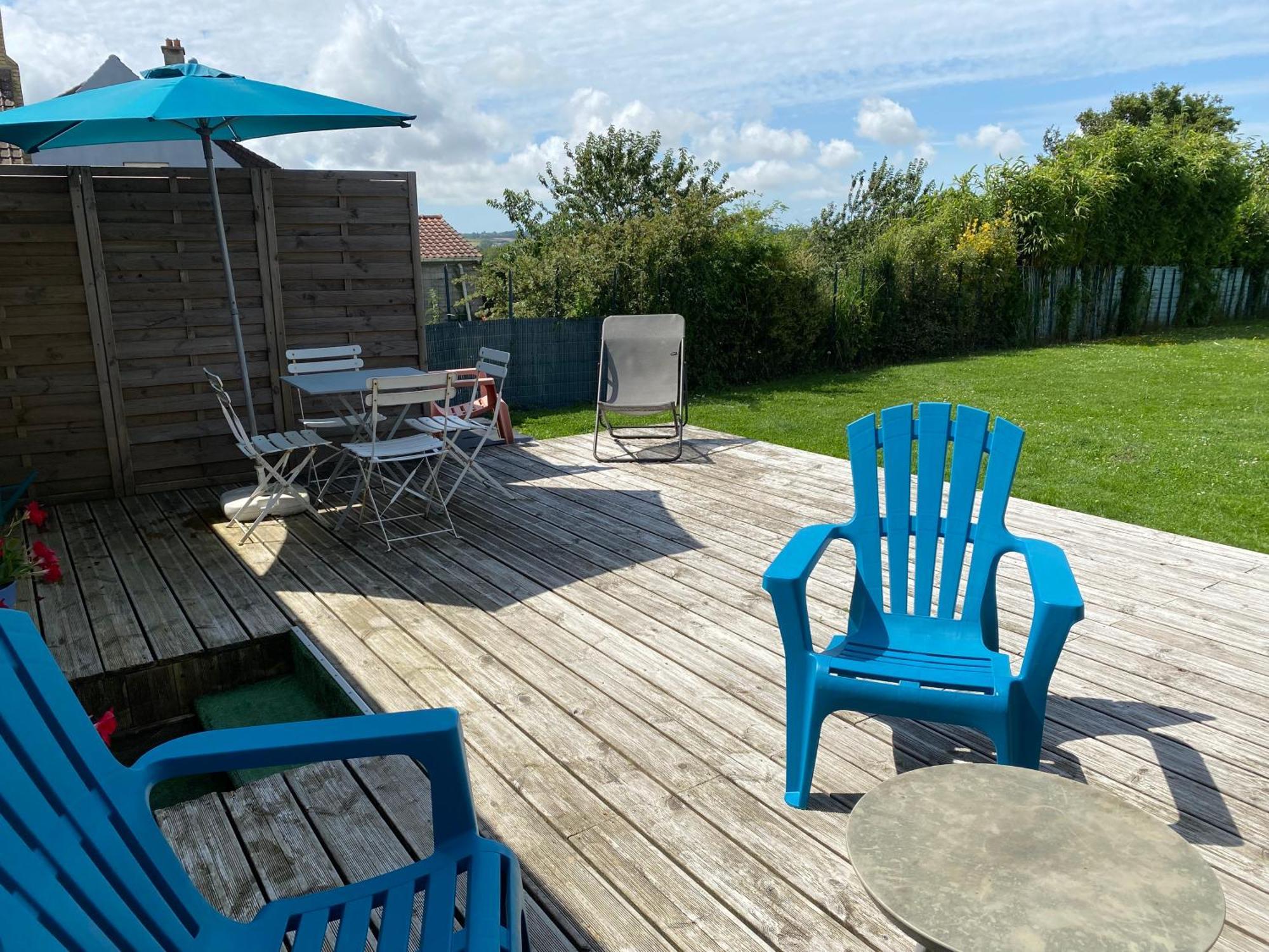 Maison De Village Avec Jardin 15Mn Des Plages, Wifi, 2 Chambres, Jardin Hesdin-lʼAbbé Zewnętrze zdjęcie