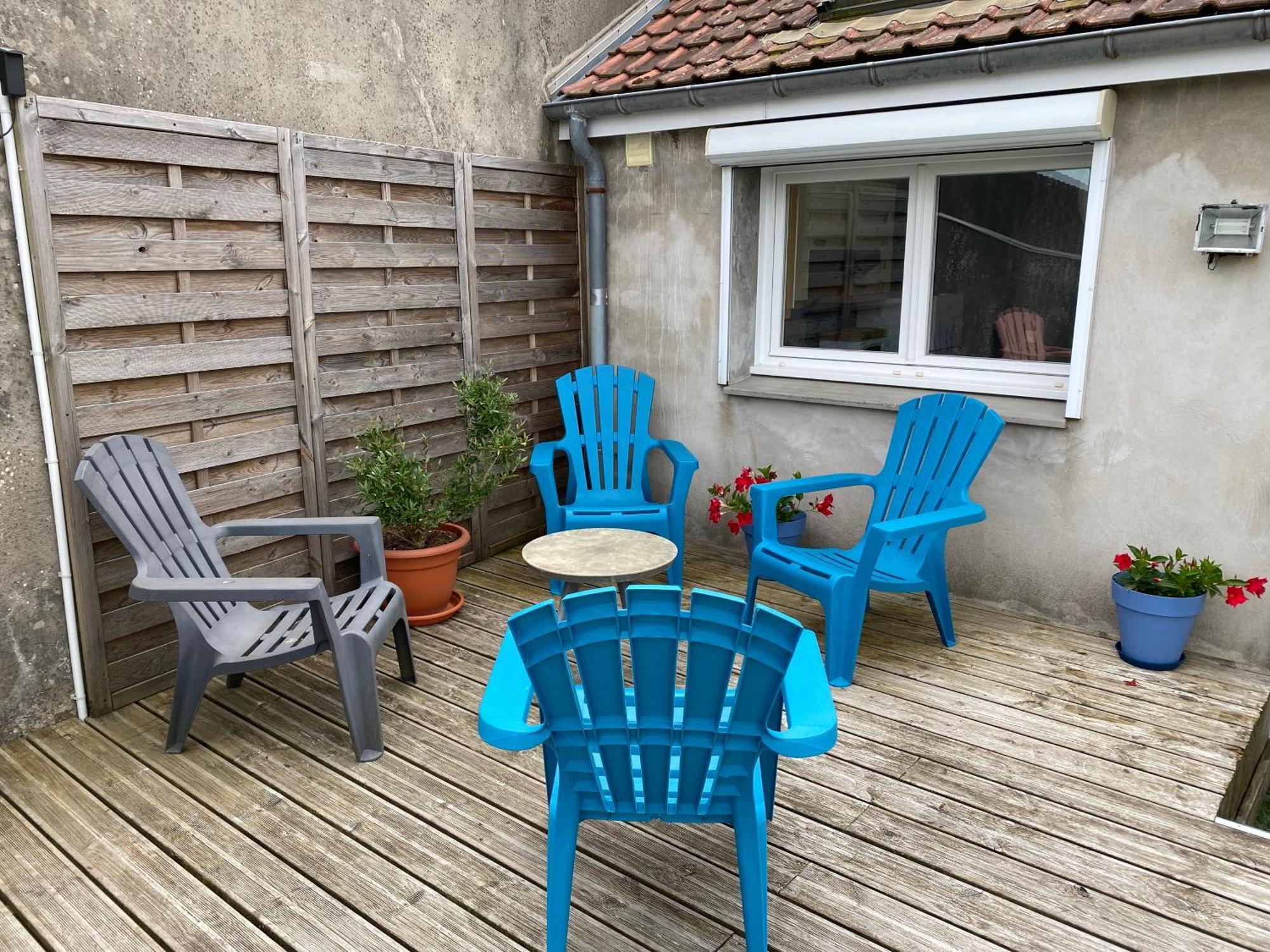 Maison De Village Avec Jardin 15Mn Des Plages, Wifi, 2 Chambres, Jardin Hesdin-lʼAbbé Zewnętrze zdjęcie